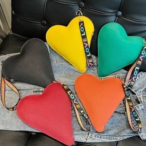 Colorful Heart-Shaped Wristlets
